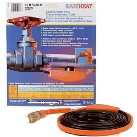EASY HEAT Easy Heat AHB112A 12 ft. Automatic Pipe Heating Cable 246055